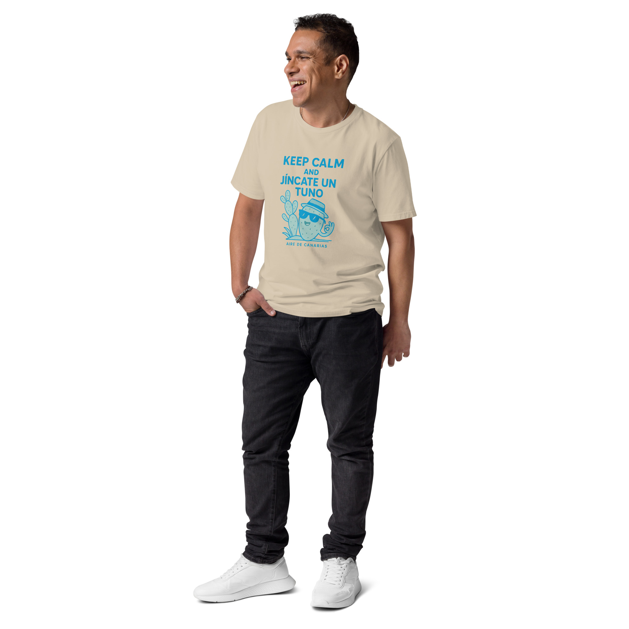 Camiseta de algodón orgánico | Stanley/Stella STTU169 "Keep calm" - Imagen 3
