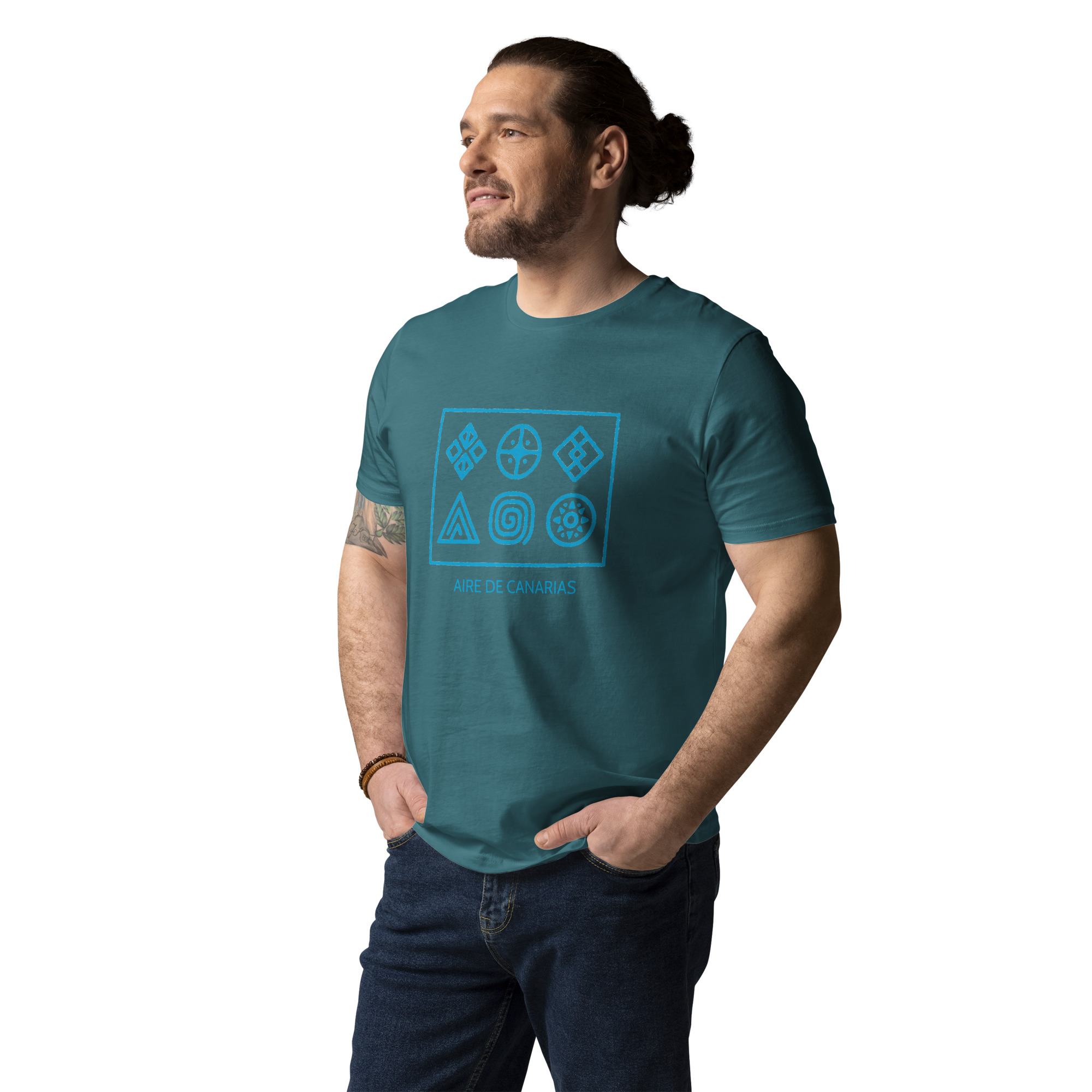 Camiseta de algodón orgánico | Stanley/Stella STTU169 "Pintaderas 1" - Imagen 5