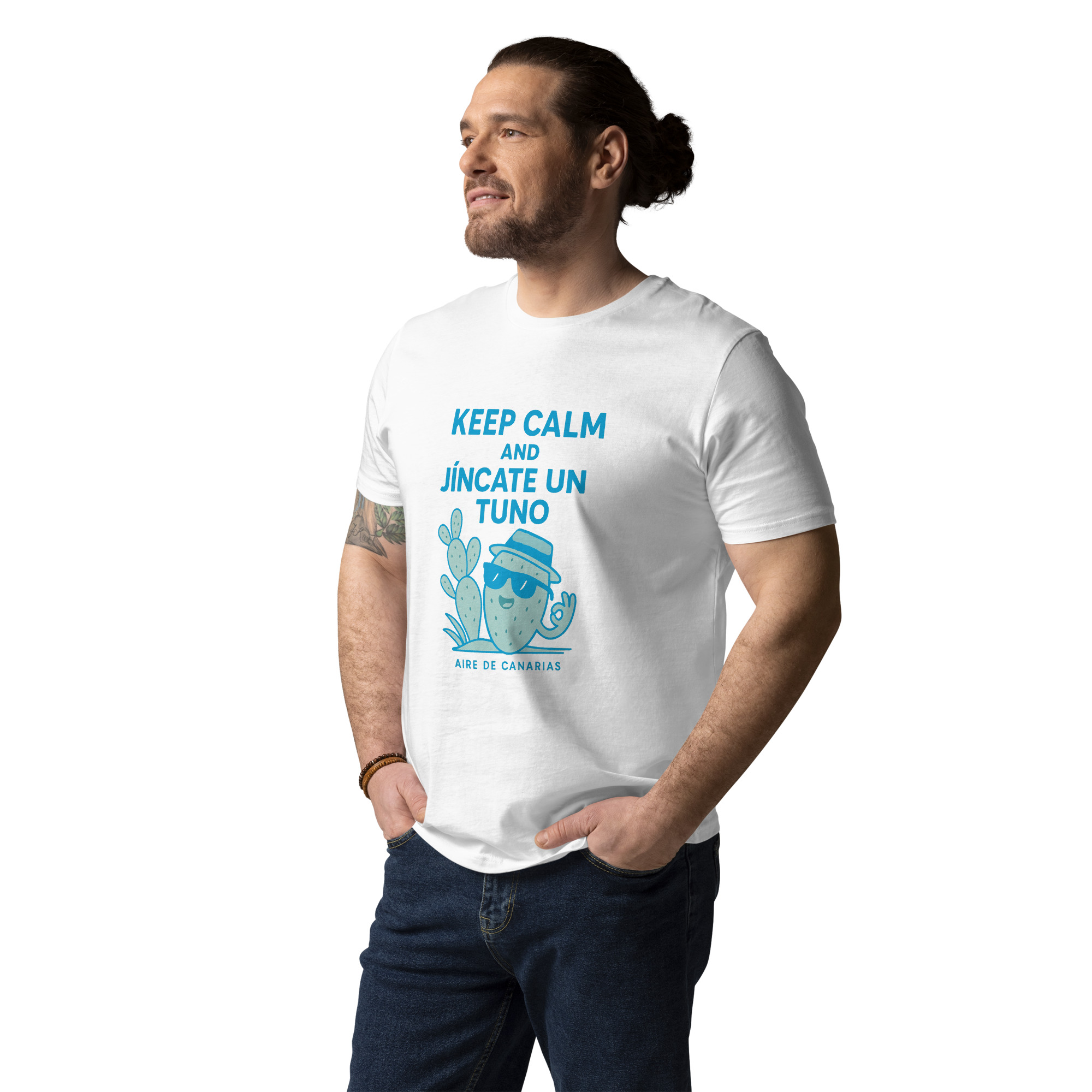 Camiseta de algodón orgánico | Stanley/Stella STTU169 "Keep calm" - Imagen 2